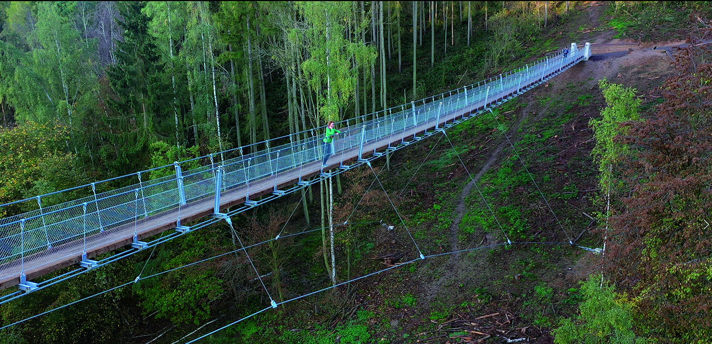 Hängeseilbrücke // Fotograf: Thomas Zelmer, ZK-MEDIEN